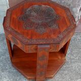Coffee table (tea table) and stools x 4, 1960s.