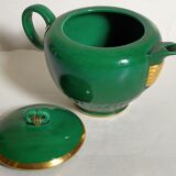 Teapot art-deco slurry of saint-clément numbered