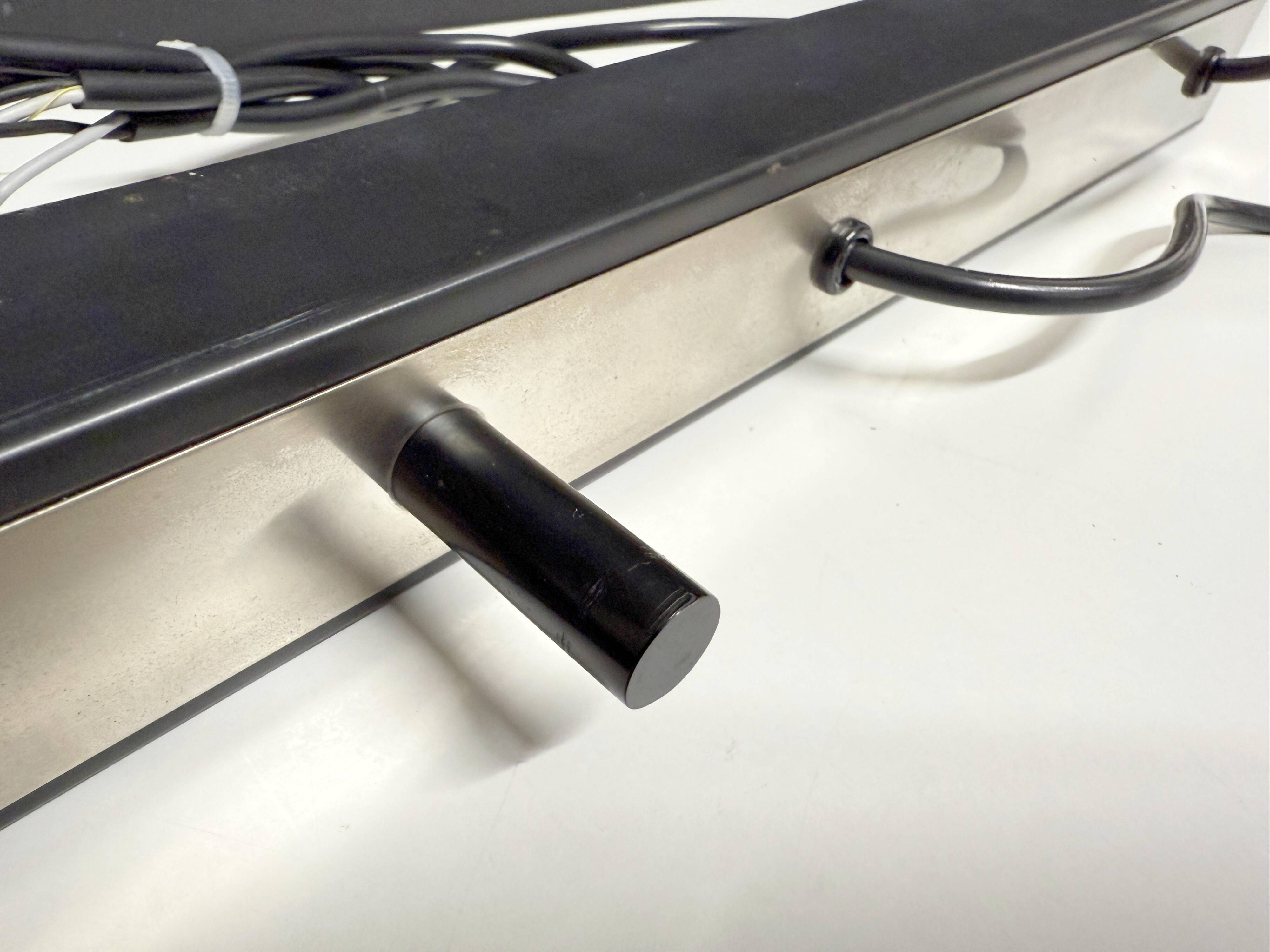 Old Vintage 4-Light Suspension Light Fixture Kinkeldey Style 60's 70's