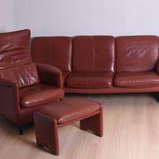 Armchair with Footstool, Erpo International, 1980s