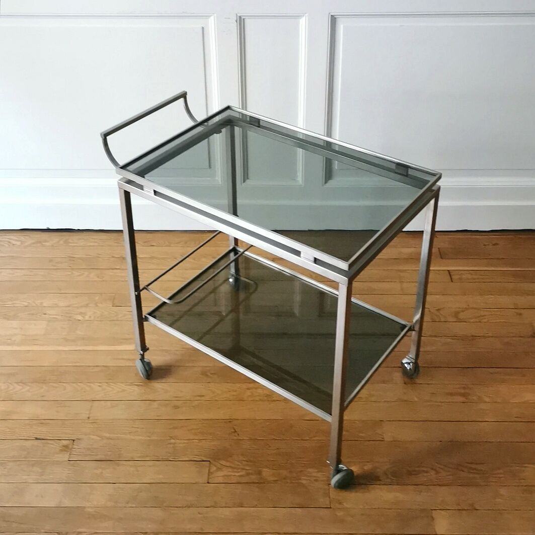 Desserte roulante de Guy Lefèvre, Maison Jansen, 1970