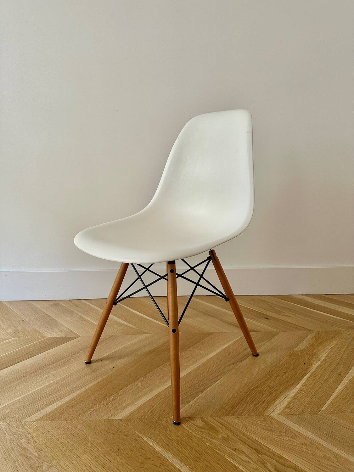 Set of chairs Eames DSW chair by Charles and Ray Eames