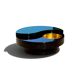 Rotating coffee table Yin Yang by Willy Rizzo, brass, 1970s