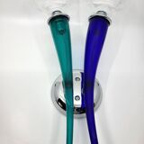 Wall light Giuseppe Righetto by Artemide in Murano glass, Italy 1980.