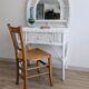 Vintage 1950s Bistro Chair in Beech