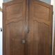 Antique oak doors in louis xv style
