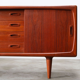 Teak credence of H.P. Hansen Denmark 1950s