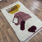 Handwoven wool Berber rug 150/250 cm
