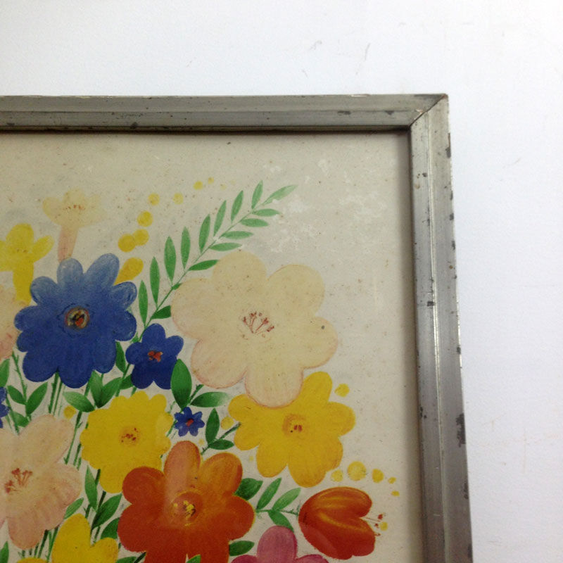 Advertising frame Cheramy flowers