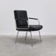 Executive leather armchair by Egon Eiermann for Wilde + Spieth, 1960s