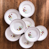 8 plates Salins model Janine