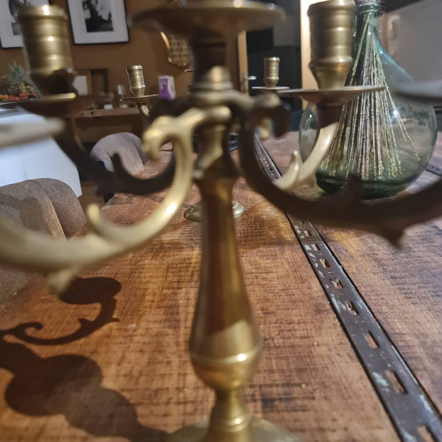 Pair of candelabras