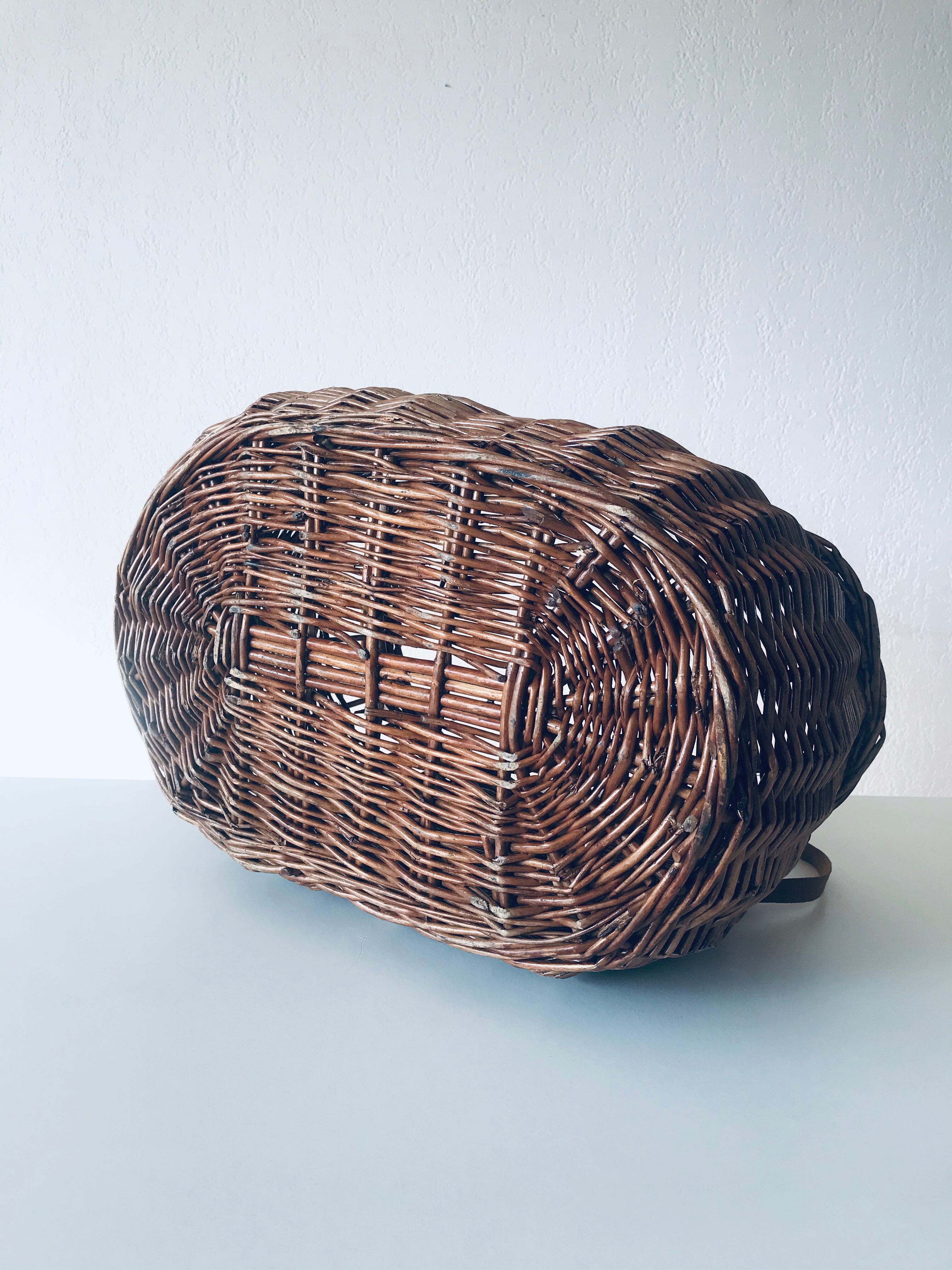 Ancien panier de pêche