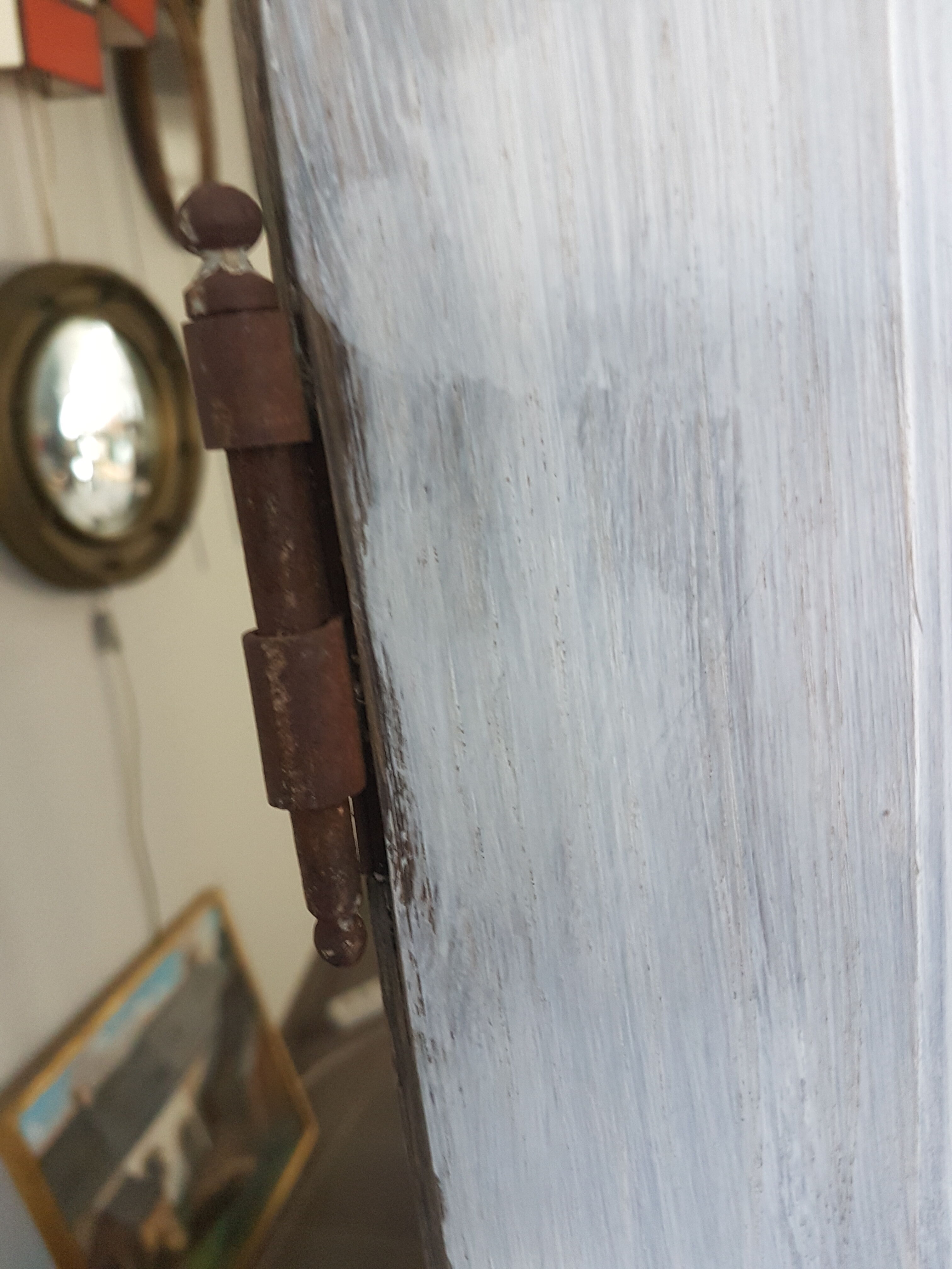 Pair of chestnut doors