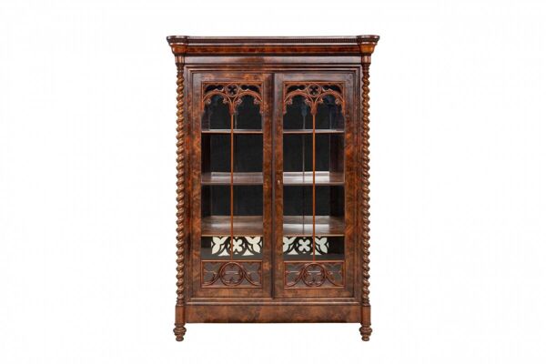Vitrine Biedermeier, Europe occidentale, vers 1860