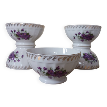 Old porcelain bowls.
