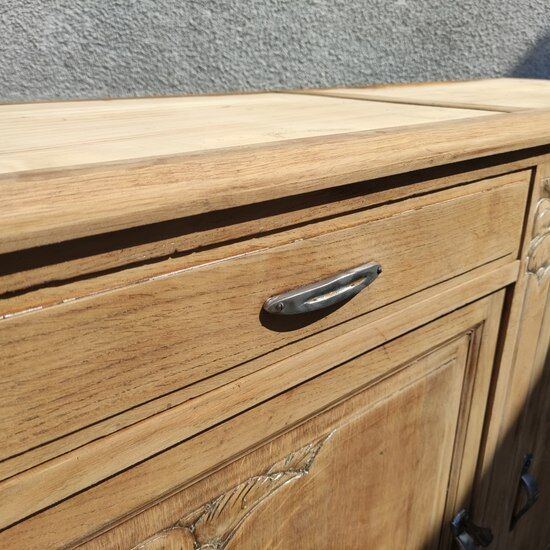 Art Deco sideboard in natural wood