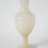 Large opaline vase, pale pink, 1960