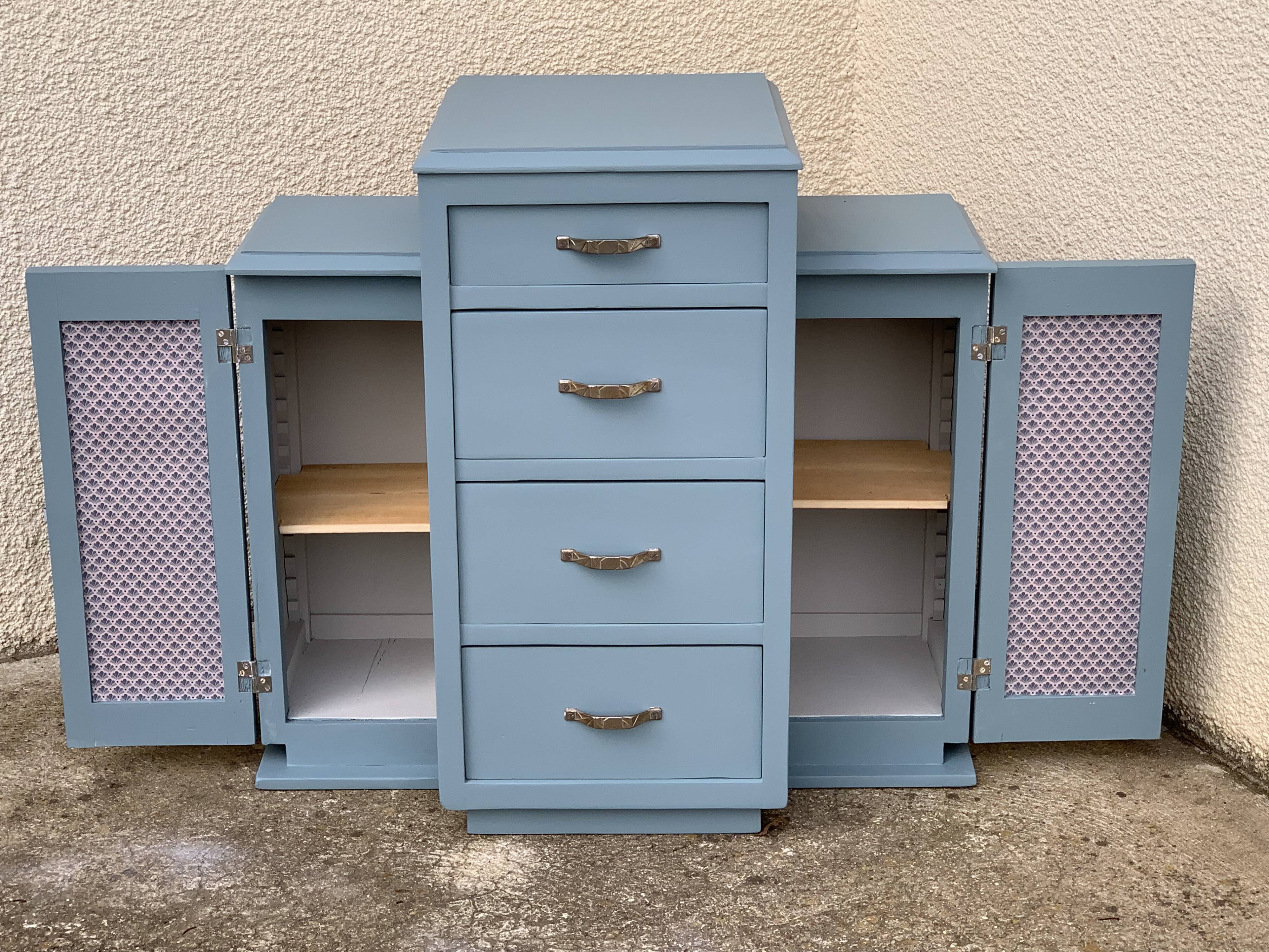 Commode art déco asymétrique 1939