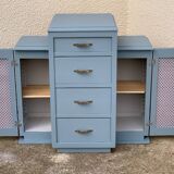 Asymmetrical Art Deco chest of drawers 1939