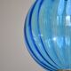 Charming vintage Murano blue glass pendant light, 1960