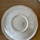 Ancien petit plat creux de présentation Digoin Sarreguemines rose pâle