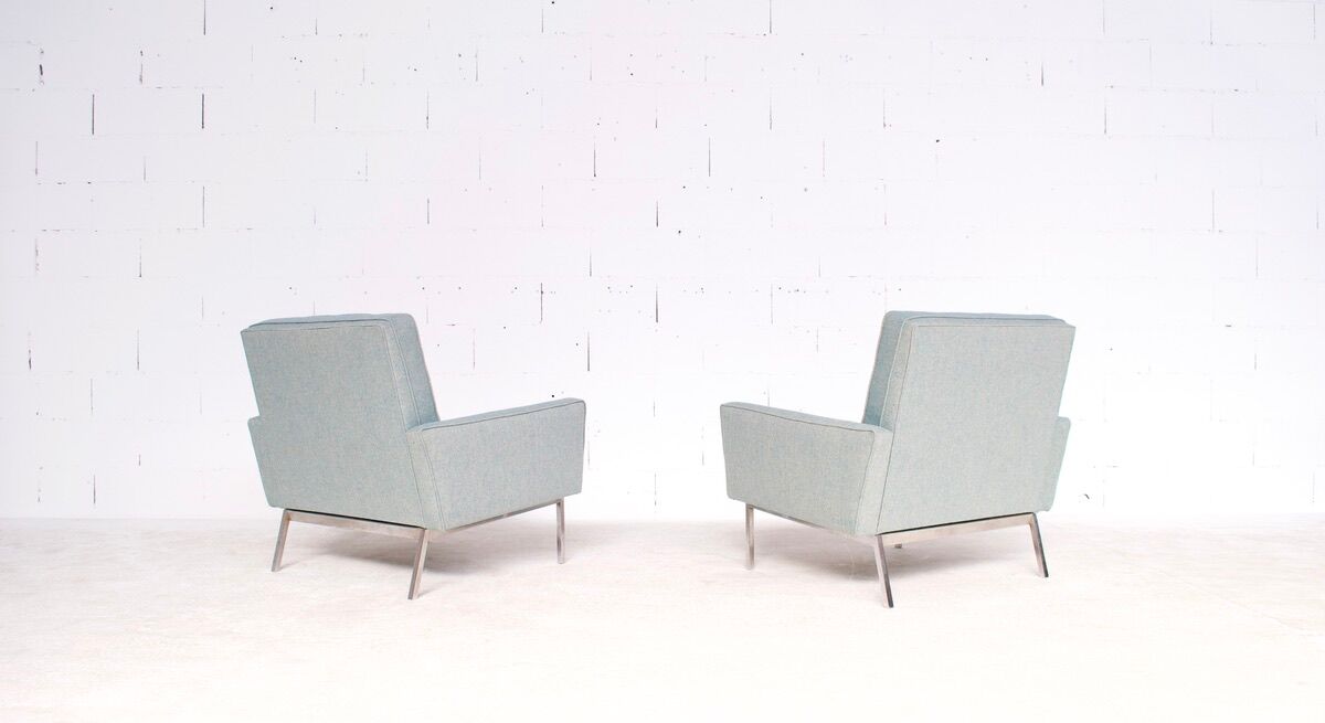 Pair of armchairs, model 67 A, by Florence Knoll, 1966, Knoll International publisher