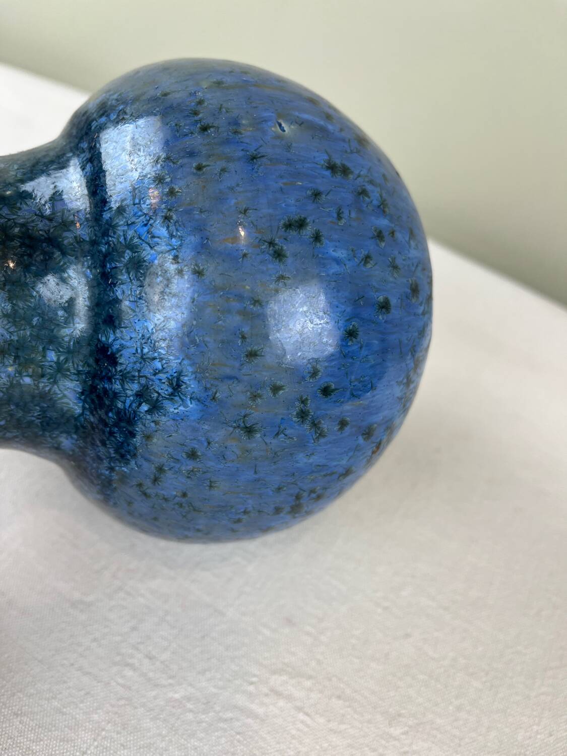 Vase « fleur de givre »