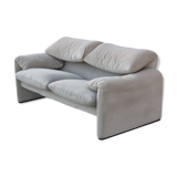 Sofa "Maralunga" by Vico Magistretti edition Cassina Velvet