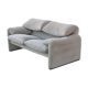 Sofa "Maralunga" by Vico Magistretti edition Cassina Velvet