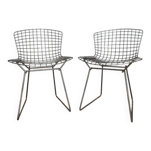 Lot de 2 chaises Bertoia