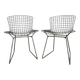 Set of 2 Bertoia chairs