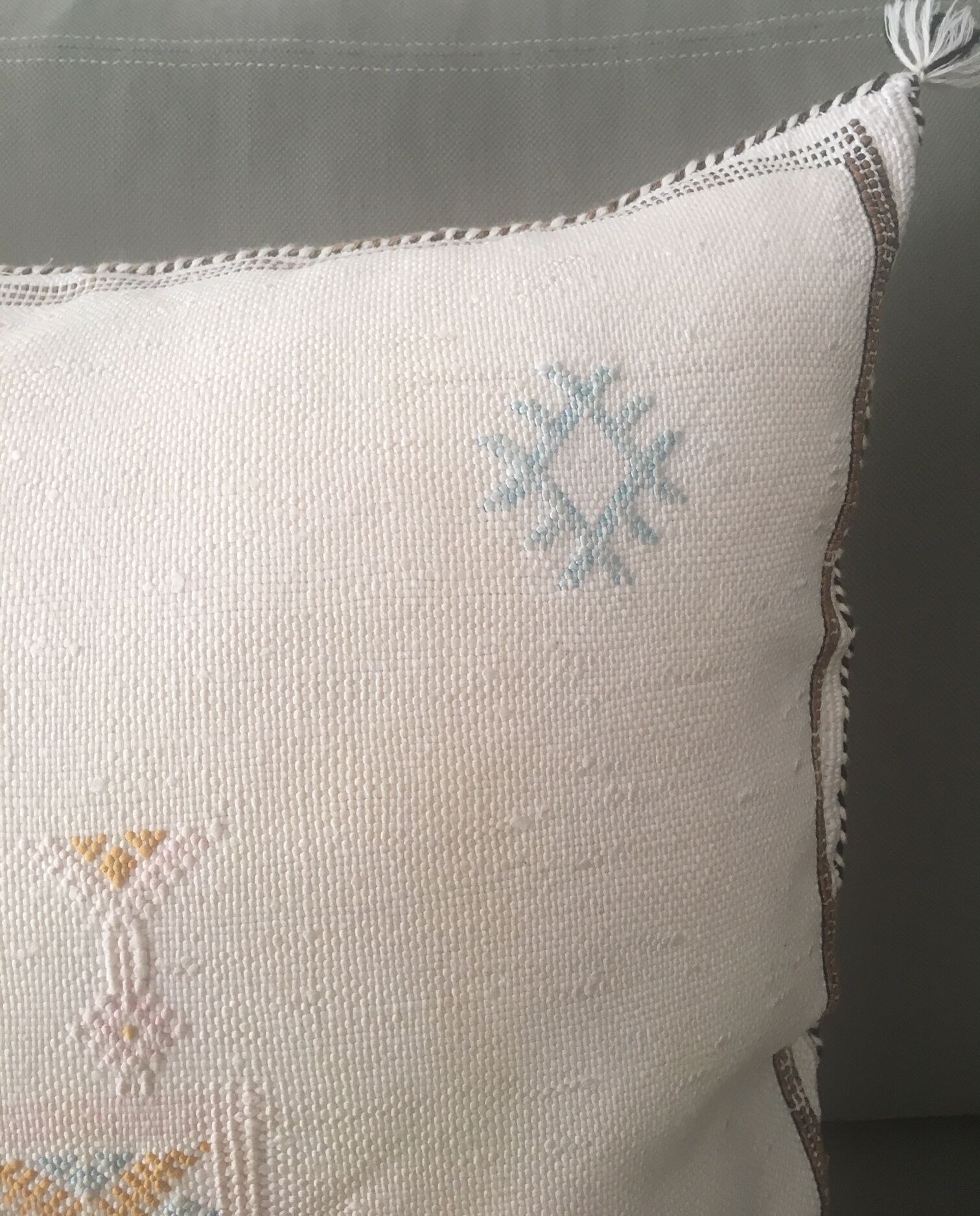 Vegetable silk cushion cover - Sabra