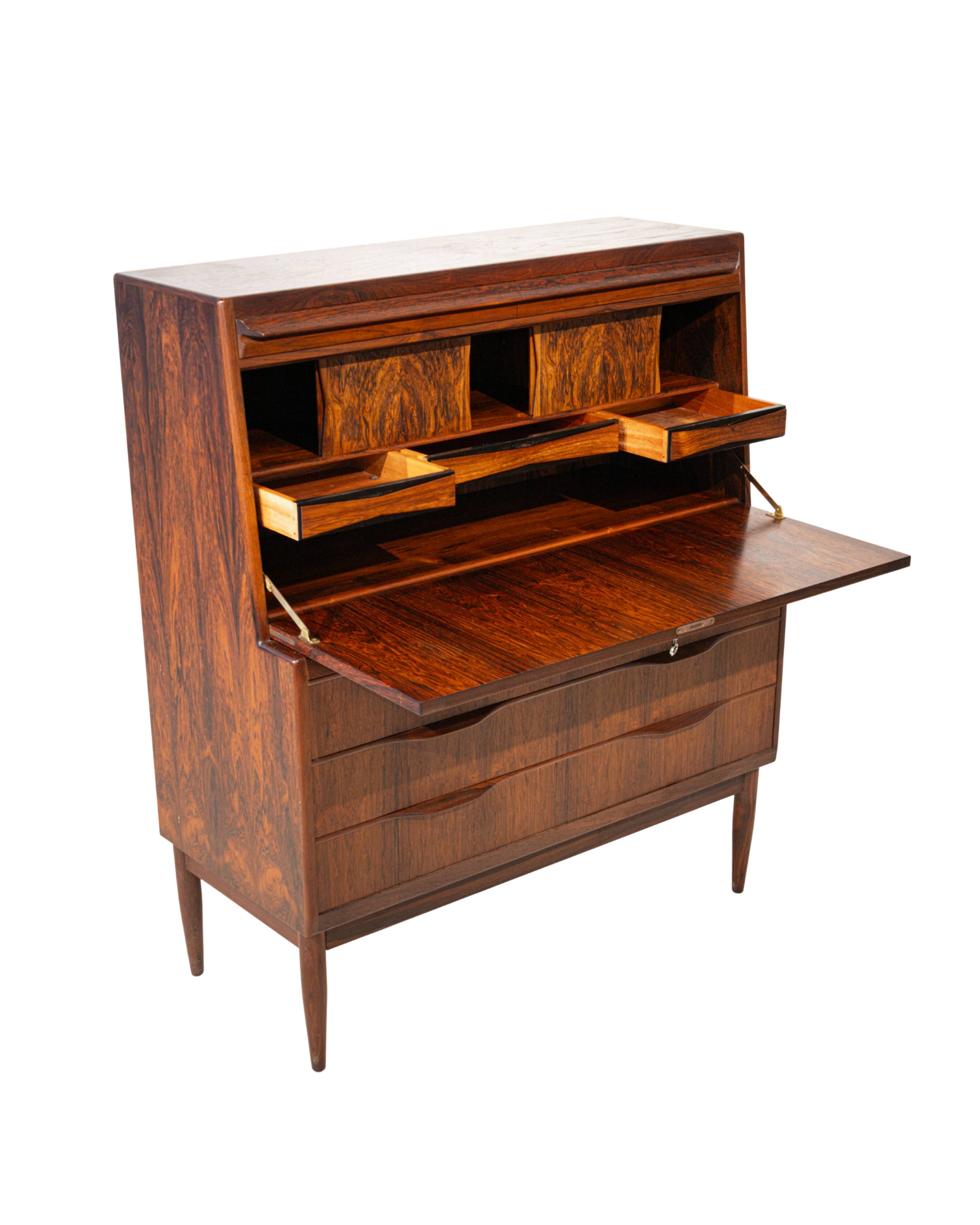 Bureau en palissandre Erling Torvits