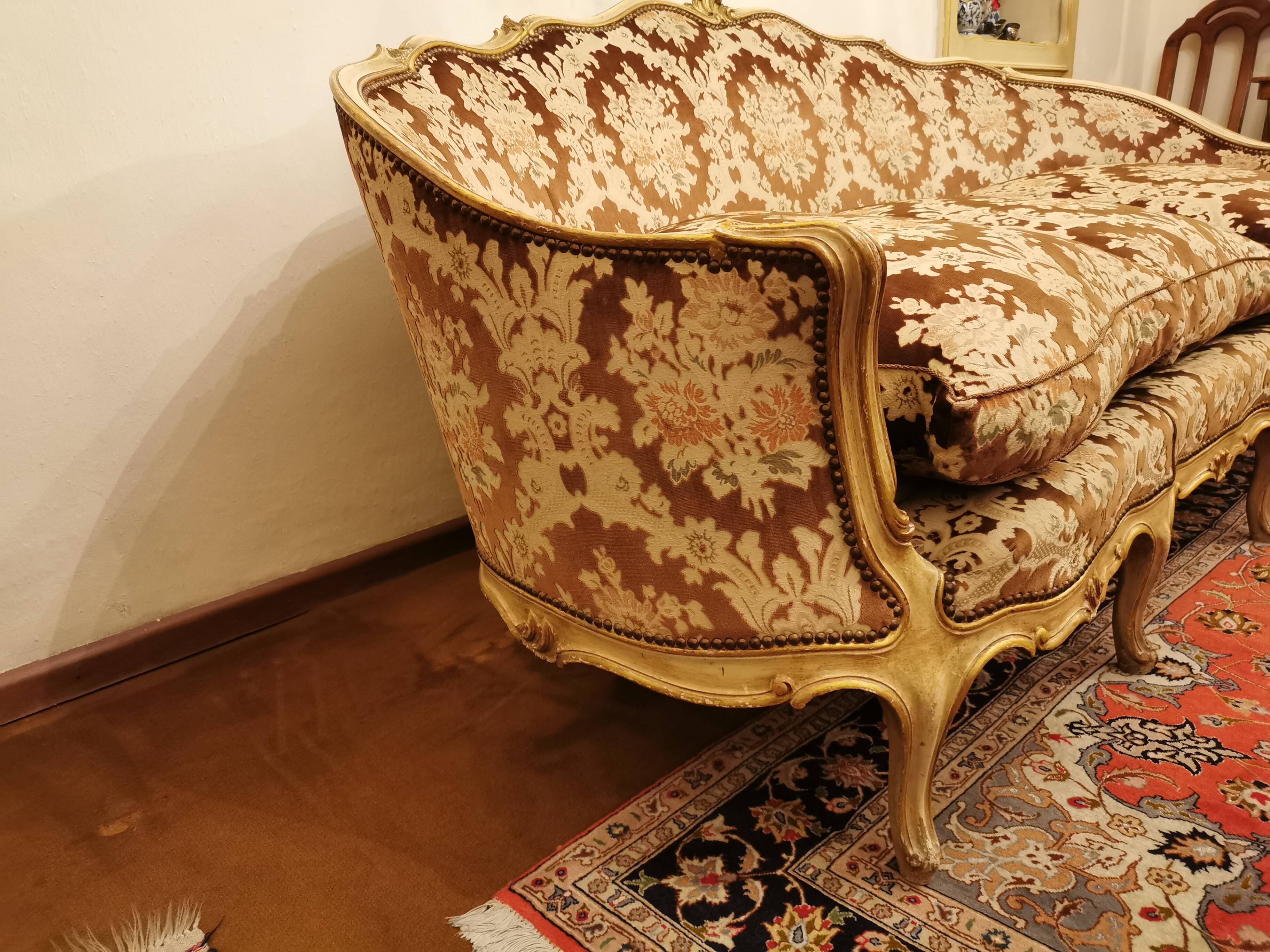 Baroque style salon - bertoni manufacture (it)