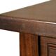 Solid oak bedside table, 59x37x57cm