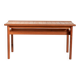 Scandinavian teak bench, 1960s