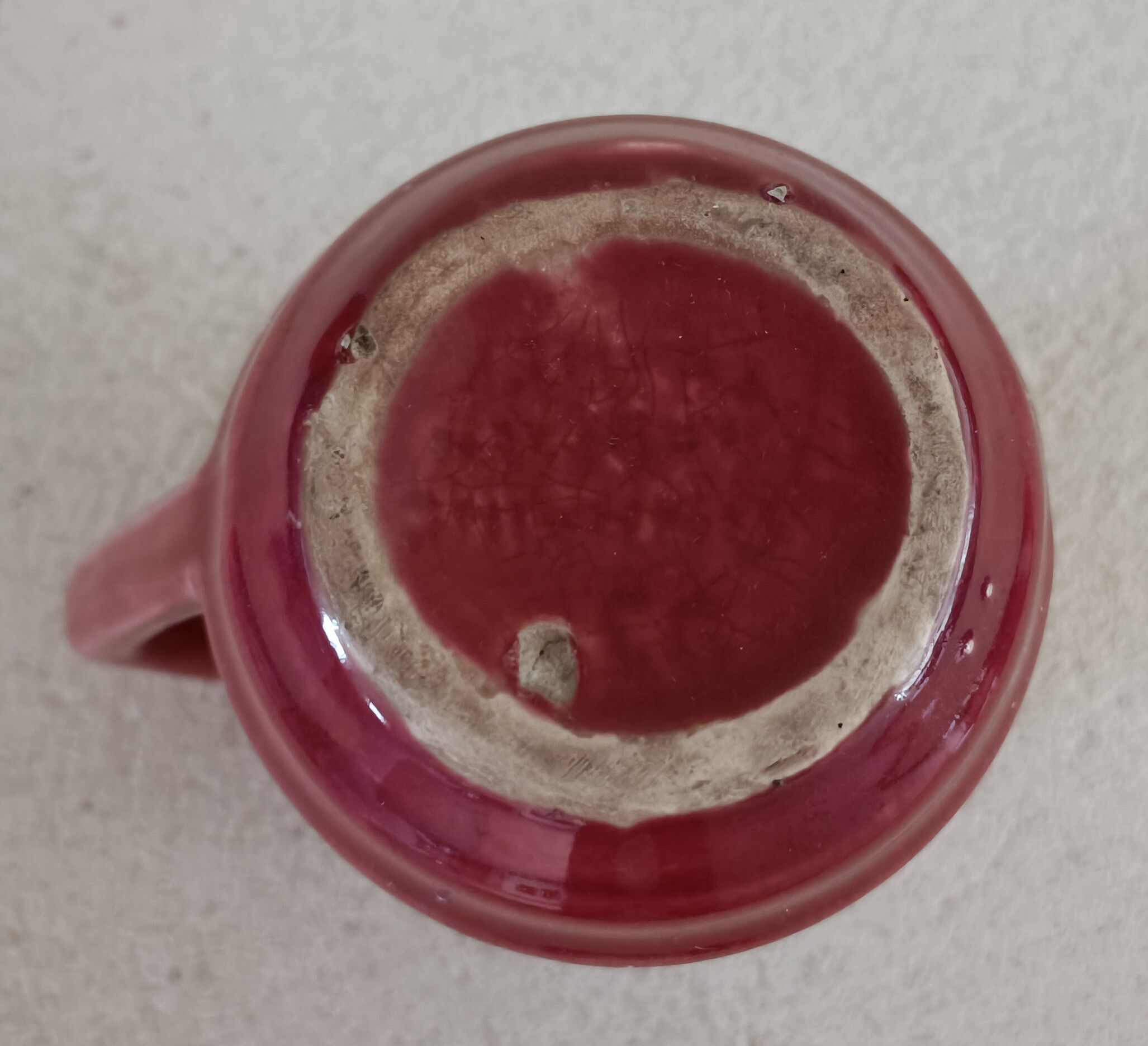 Milk jar in slurry Onnaing