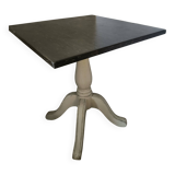 Table Carrée en Pin blanc vieilli 4 personnes