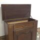 19th century oak jam cupboard