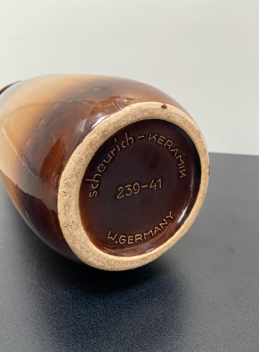 Vase Scheurich "Fat Lava" model 239-41