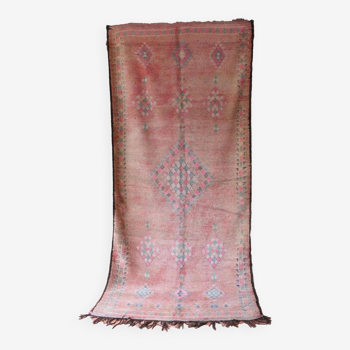 BOUJAD. Vintage Moroccan Rug, 180 x 407 cm