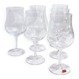 Vannes Le Châtel - 6 Crystal Glasses