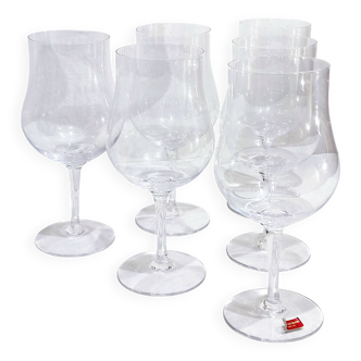 Vannes Le Châtel - 6 Crystal Glasses
