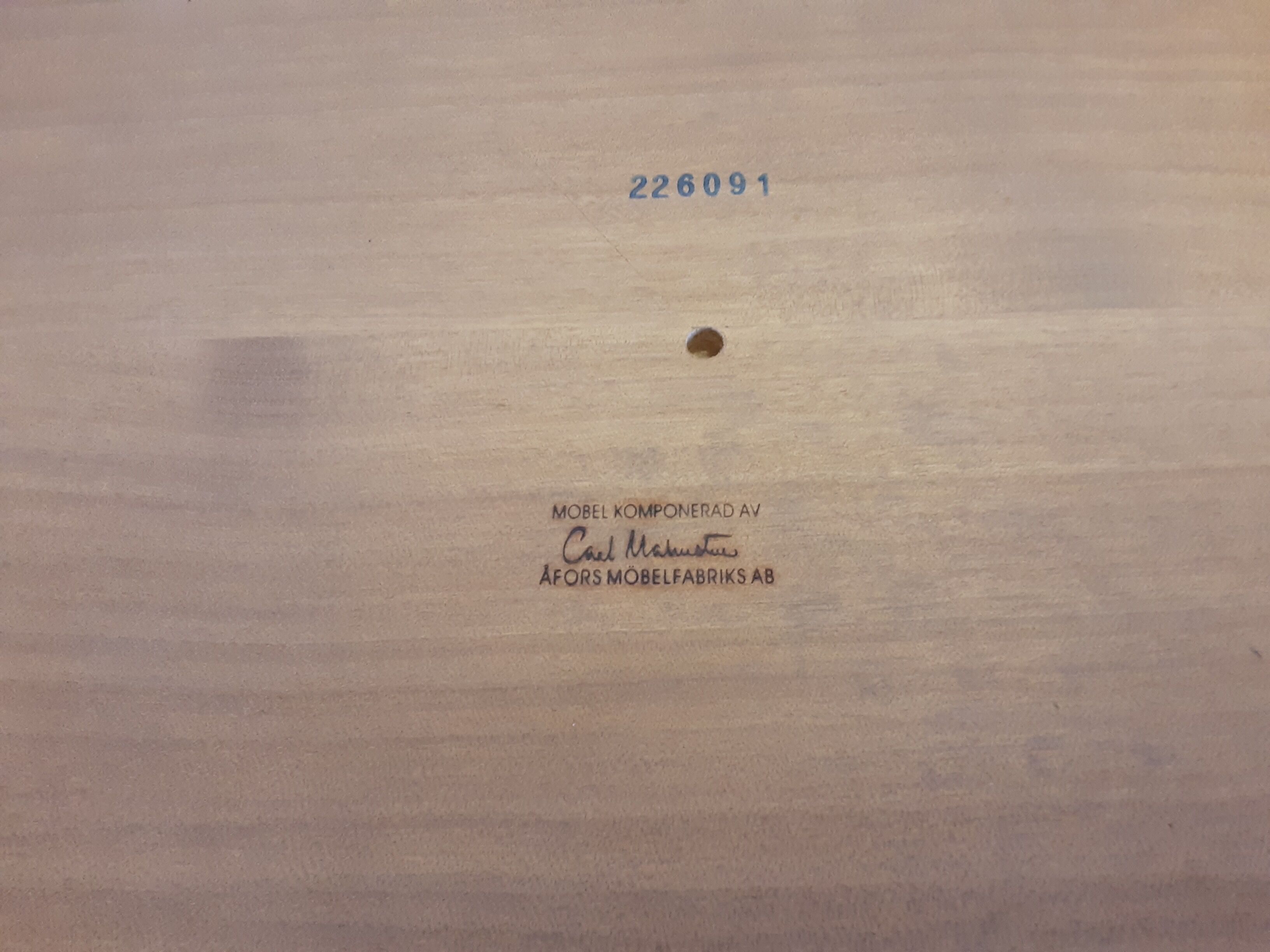 Mid Century occasional table by Carl Malmsten