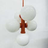 Mid-century atomic sputnik pendant lamp , 1970s