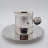 Tasse en métal argenté Christofle
