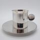 Christofle silver metal mug