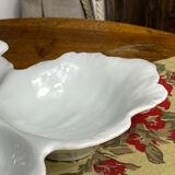 Segmented serving dish, leaf shape, porcelain, Bavaria