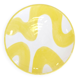 Medium plate - Yellow BRUSH